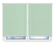 Рулонные шторы Мини Тэффи-салатовый цена. Купить в «Мастерская Жалюзи»